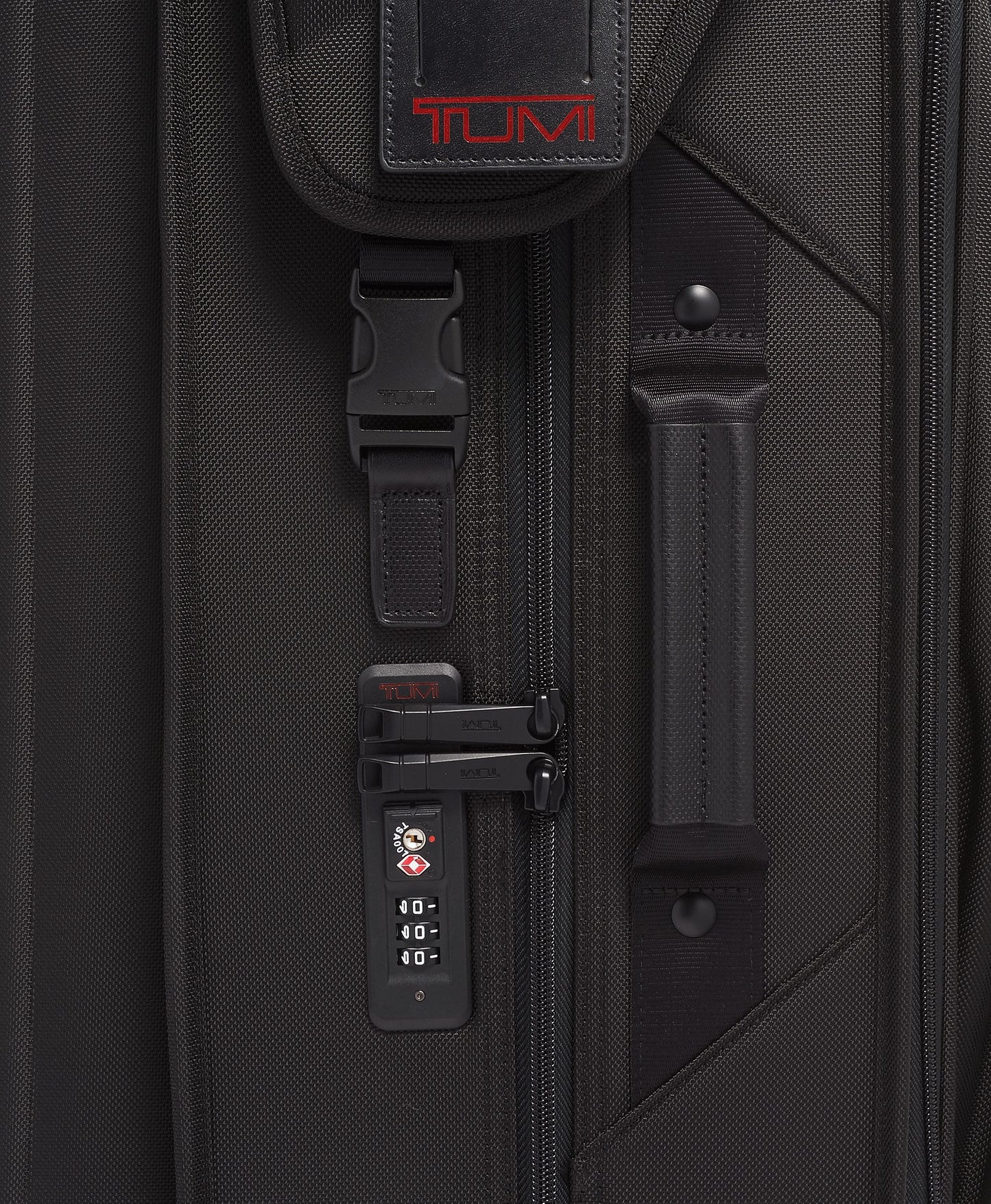 Alpha Extended Trip 4 Wheeled Garment Bag- Black