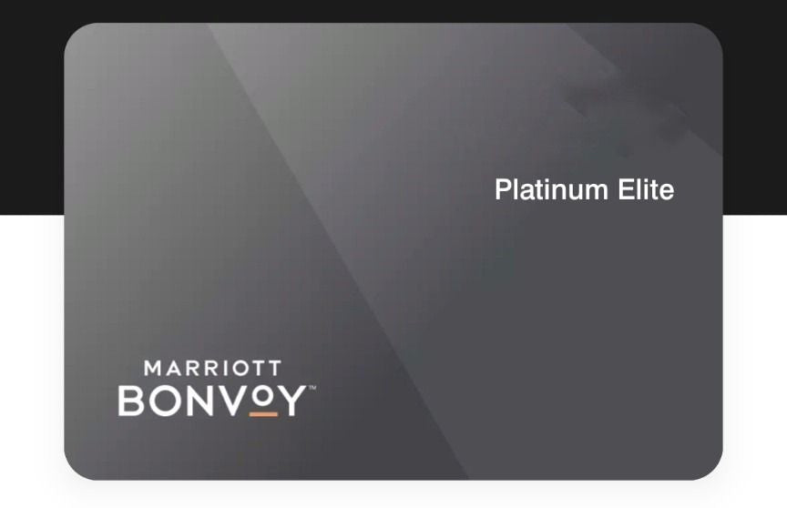 Marriott Bonvoy Platinum Elite Status Upgrade