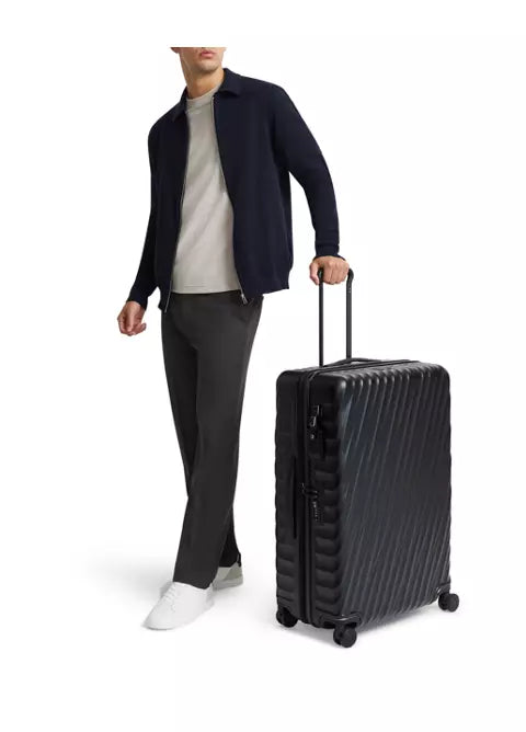 19 Degree Large Expandable Checked (Extended Trip)- Black Texture