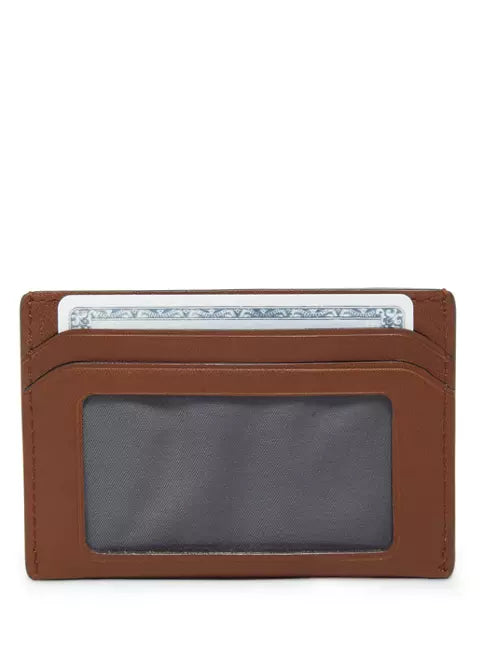 Nassau Slim Card Case - Cognac