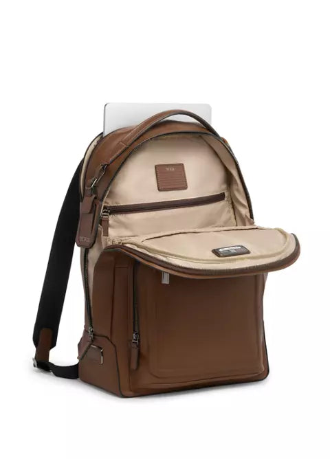 Tumi Harrison Warren Backpack - Cognac Bombe