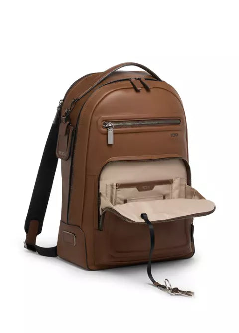 Tumi Harrison Warren Backpack - Cognac Bombe