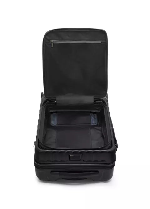 19 Degree Front Access Large Front Access Expandable Carry On - Black Texture