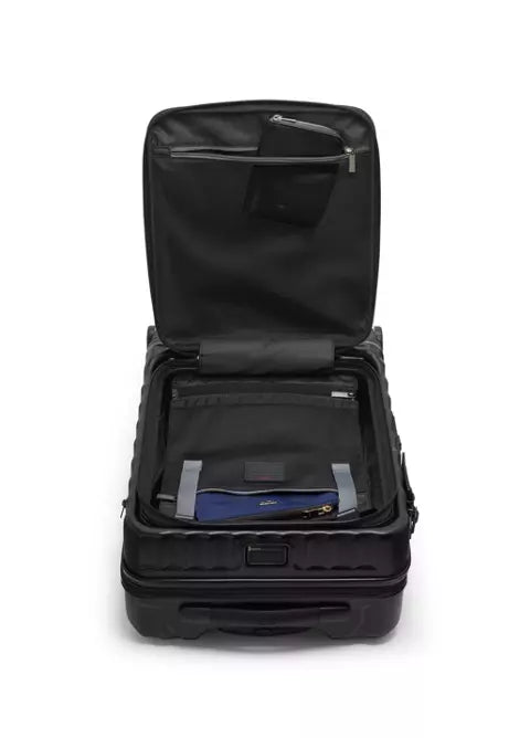 19 Degree Front Access Large Front Access Expandable Carry On - Black Texture