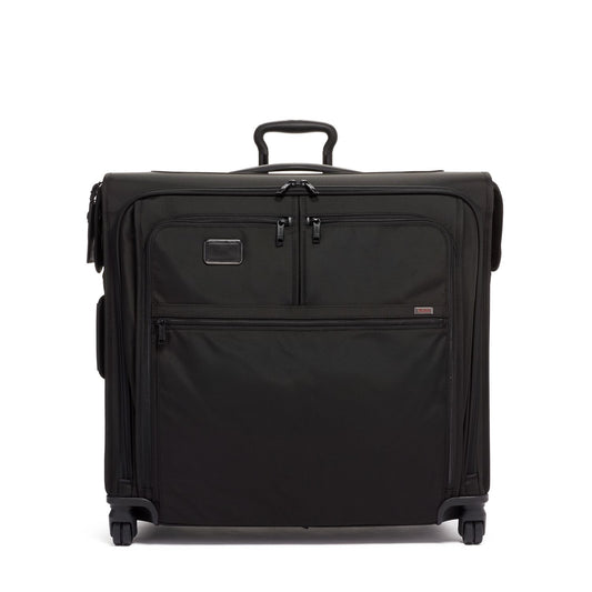 Alpha Extended Trip 4 Wheeled Garment Bag- Black